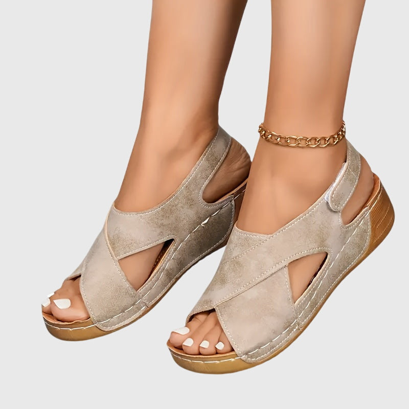 Beige Suede / EU 35