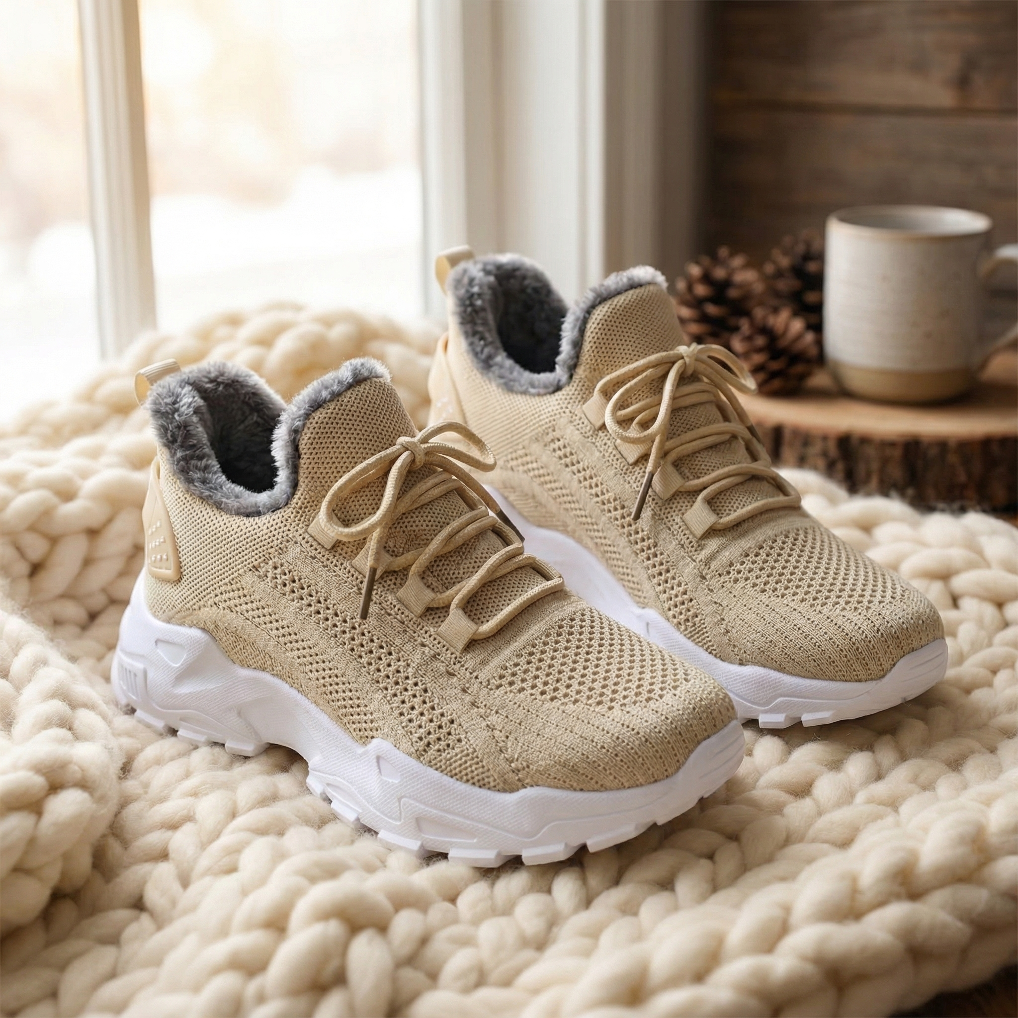 Beige / 43 EU