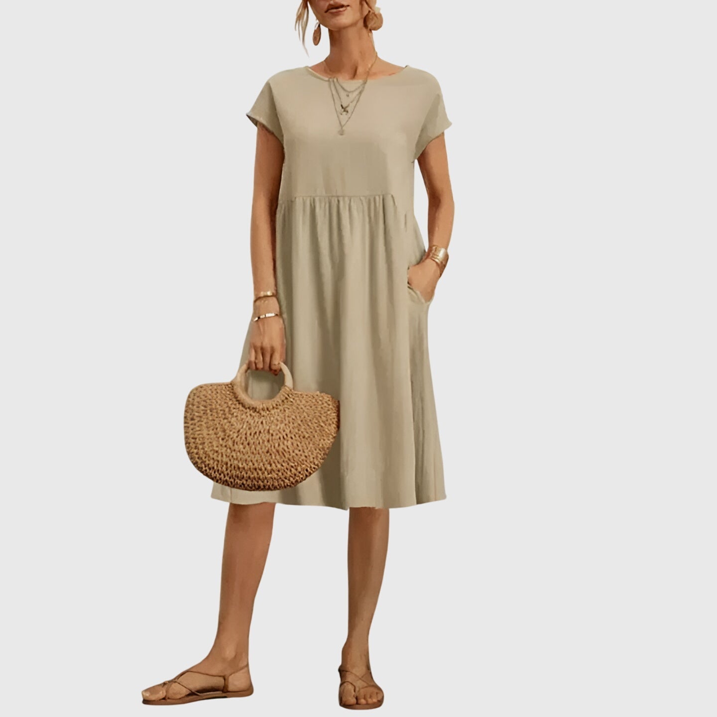 Beige / 2XL