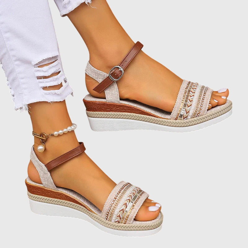 White/Brown / 43 EU