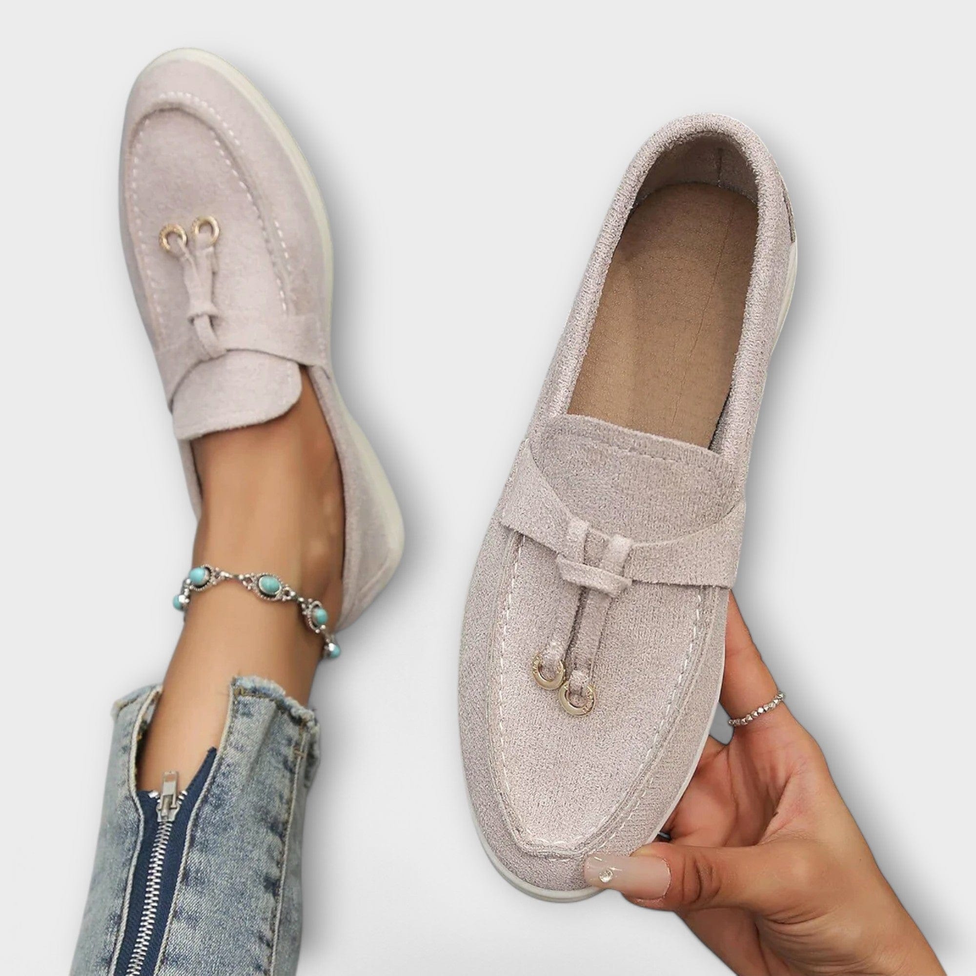 Beige / 42 EU