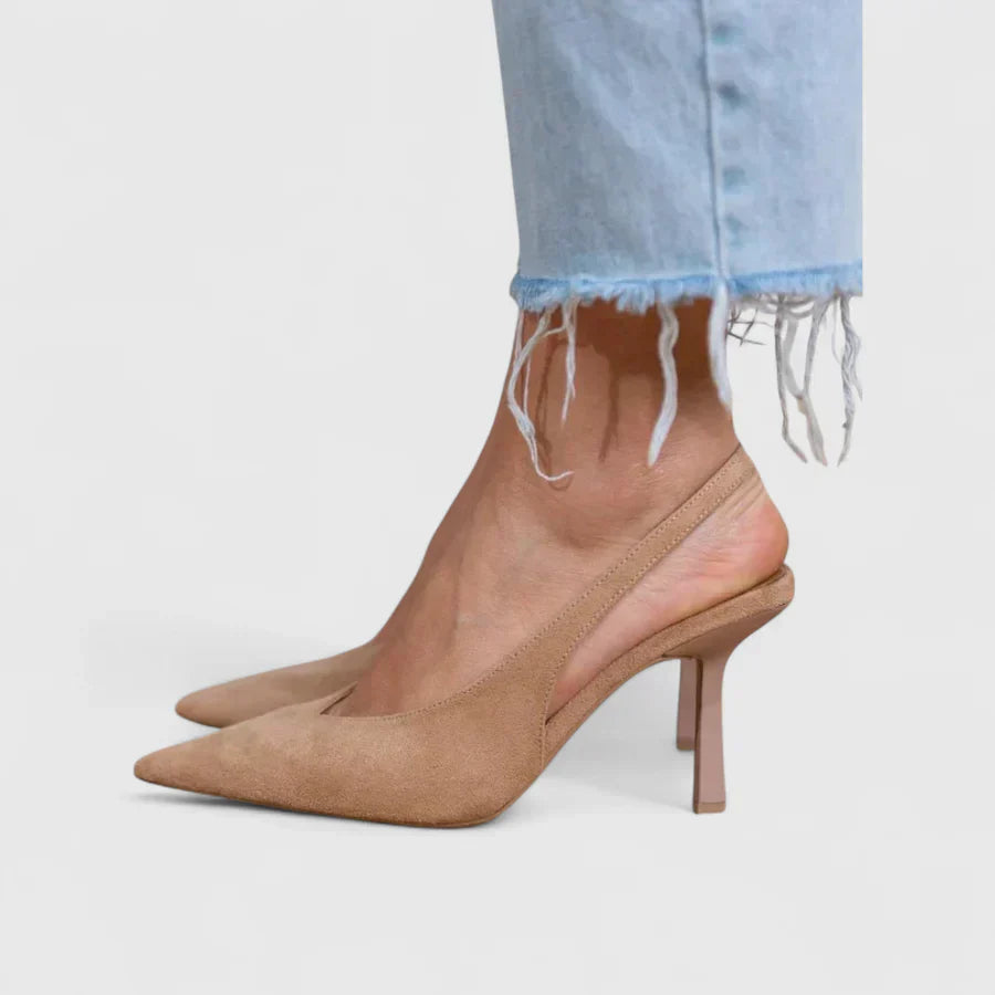 Beige Suede / 35 EU